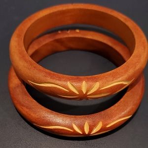 Wooden bangles